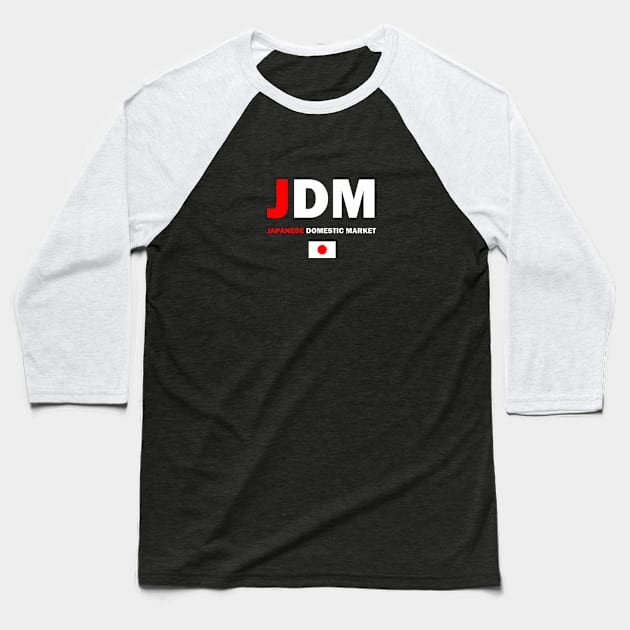 JDM Japanese Domestic Market Baseball T-Shirt by AdriaStore1